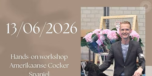 Workshop Amerikaanse Cocker met Patrick Van Leeuwen
