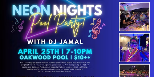 Neon Nights Pool Party