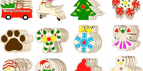 Free Friday: Christmas Wooden Ornaments