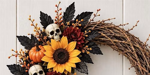 DIY Fall\/Halloween Grapevine Wreath at House of Char Design