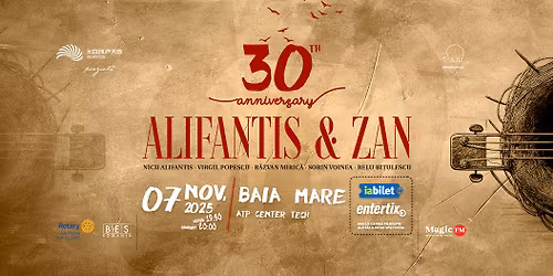 Turneu Aniversar Alifantis & Zan - 30 Ani