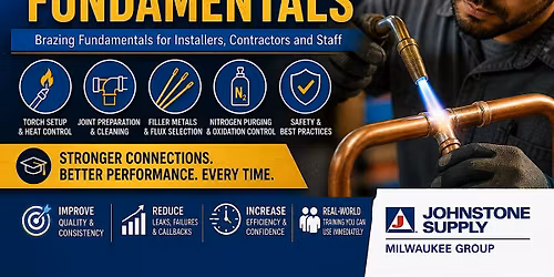 Brazing Fundamentals - Wednesday, June 17th 8:30-11:30, Menomonee Falls