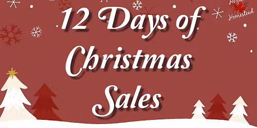 12 Days of Christmas Sales \ud83c\udf84