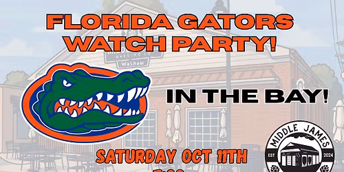 GATORS Watch Party vs Texas A&M - Saturday @ 7:00 