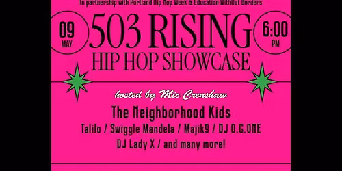 FAFC Dance Performance with Talilo at the Reser: 503 RISING HIP HOP SHOWCASE