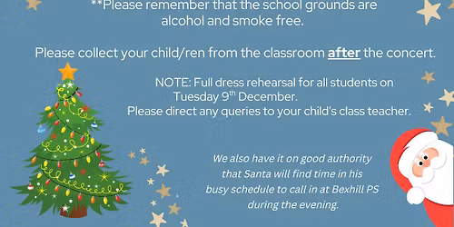 Bexhill Public School Christmas Concert