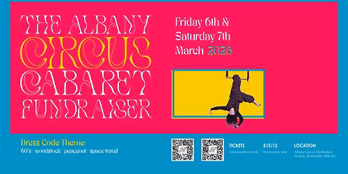 Albany Cabaret Fundraiser 2026 - FRIDAY and SATURDAY