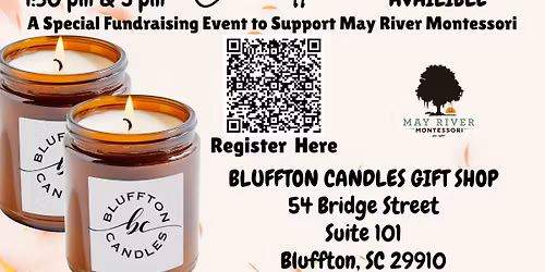 Candle Making Class at Bluffton Candles! 