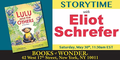 Storytime with the Author | ELIOT SCHREFER