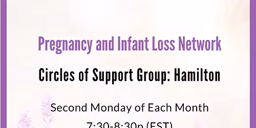 Pregnancy And Infant Loss Circle Of Support