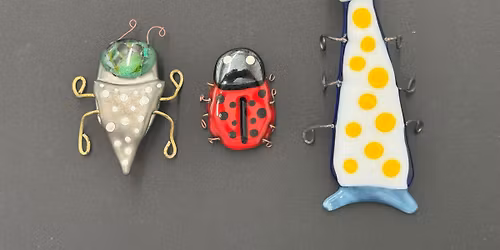 Workshop - Fused Glass Bugs w\/ Meg Beech