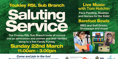 Toukley RSL Sub Branch Saluting Service Open Day