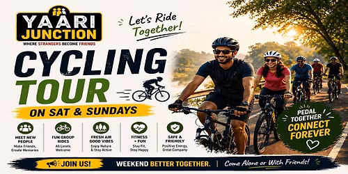 YAARI JUNCTION CYCLING @ VAN VIHAR BHOPAL