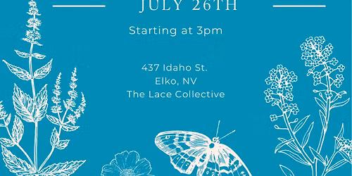 Blue Hour Butterfly Glass Dome Workshop