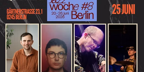 Matthew Liebeck Quartett Live at Poison Bar Artliners for Jazzwoche #8!!!
