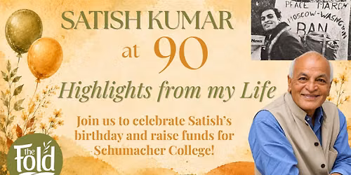 Satish Kumar 90th Birthday Party!