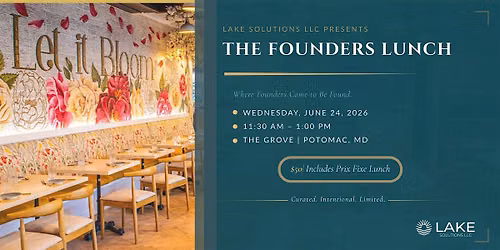 The Founders Lunch | June Edition