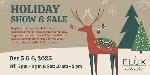 Flux Studio Holiday Show & Sale
