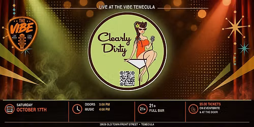CLEARLY DIRTY RETURNS! . LIVE AT THE VIBE.