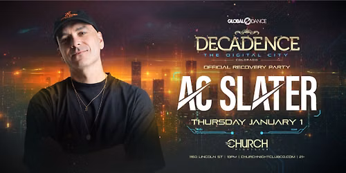 AC Slater at Academy Nightclub - Los Angeles