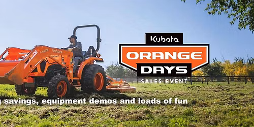 Kubota Orange Days