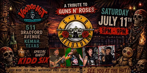 GN'R Reloaded & KIDD SIX at Voodoo Hut