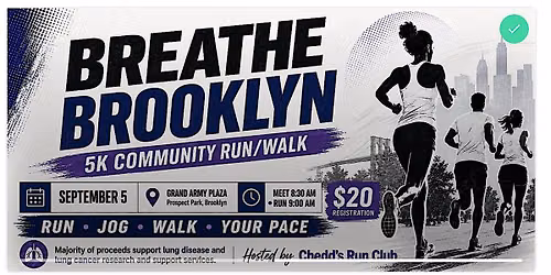 BREATHE BROOKLYN: 5K Community Run\/Walk