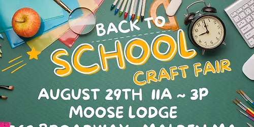Back To School Craft Fair