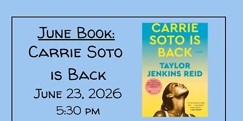 Books & Boutique Book Club--June
