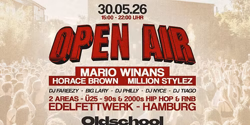 Oldschool Beats Open Air @ Edelfettwerk Hamburg