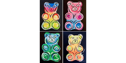Yummy Gummy Pals Galore - Family Fun - Paint and Sip in New Braunfels | Classpop!\u2122