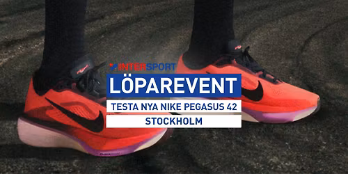 Nike x INTERSPORT Stockholm | Testa nya Pegasus 42