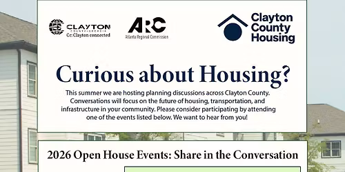 Let's Talk Housing - North and East Clayton County Areas