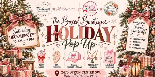 Holiday Pop Up