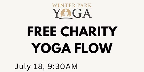 Free Charity Yoga Flow