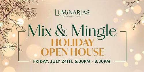 Holiday Open House at Luminarias