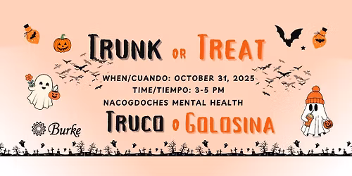 Trunk or Treat at Nacogdoches Mental Health