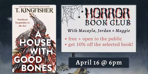 Horror Book Club: "A House with Good Bones"