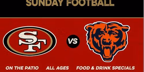 49ERS Football On The Patio, 5:20pm