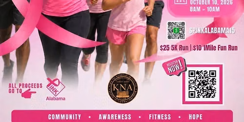 Annual Pink 5k Run and 1 Mile Fun Run