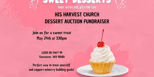 Dessert fundraiser