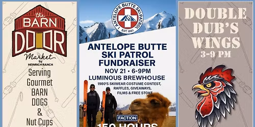 Antelope Butte Ski Patrol Fundraiser