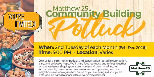 Community Building Potluck