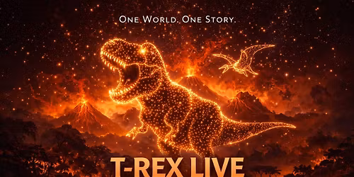 T-Rex -Drone & Laser Show - Live