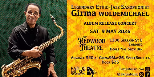 Girma Woldemichael CD Release Concert-Nafqot\u00e9 