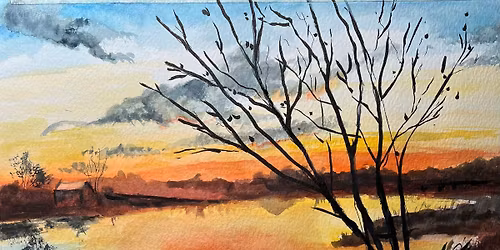 Sunset Watercolor Workshop