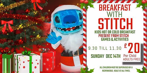 Breakfast with Santa Stitch