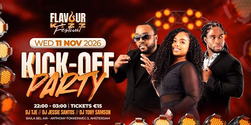 Flavourkizz Kizomba Festival Kick-Off Party 