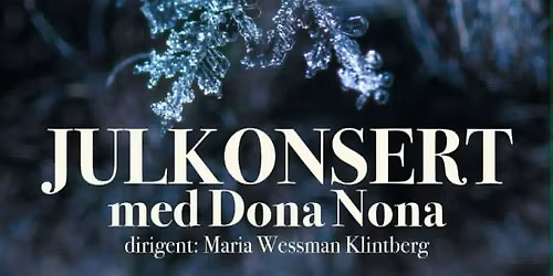 Julkonsert med Dona Nona