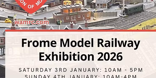 Frome Model Railway Exhibition 2026